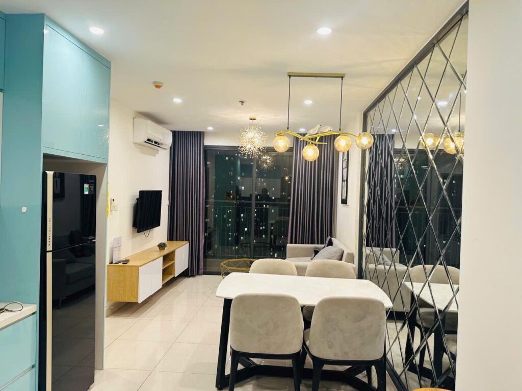 Hình ảnh bố trí căn hộ tại Vinhomes Grand Park