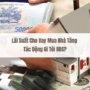 Lãi Suất Cho Vay Mua Nhà Tăng Tác Động Gì Tới BĐS?